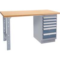 Pre-Designed Workbench, 72" W x 36" D x 34" H, 2500 lbs. Capacity Seaboard Timber Mart