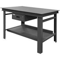 Extra Heavy-Duty Workbench, 60" W x 36" D x 34" H, 14000 lbs. Capacity Seaboard Timber Mart