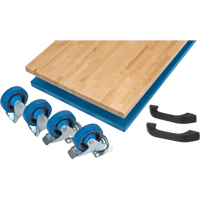 Mobile Cabinet Benches- Assembly Kits, Single Seaboard Timber Mart