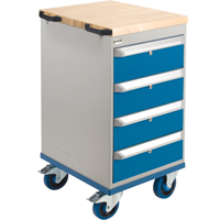 Mobile Cabinet Benches- Assembly Kits, Single Seaboard Timber Mart