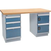 Workbench, 72" W x 36" D x 34" H, 2500 lbs. Capacity Seaboard Timber Mart