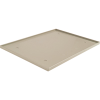Fond de casier, Convient aux casiers 12" x 18", Beige, Plastique Seaboard Timber Mart