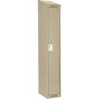 Clean Line Lockers, 15" x 18" x 78", Steel, Beige, Rivet (Assembled) Seaboard Timber Mart