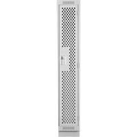 Clean Line Lockers, 12" x 18" x 76", Steel, Grey, Rivet (Assembled), Perforated Seaboard Timber Mart