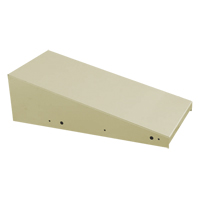 Clean Line Economy Lockers Slope Top, 1 Bank, 18" D x 12" W x 6" H, Beige, Steel Seaboard Timber Mart