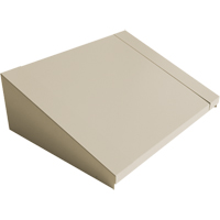 All-Welded Concorde - Heavy-Duty Lockers Sloping Top, 2 Bank, 18" D x 24" W x 6" H, Beige, Steel Seaboard Timber Mart
