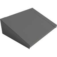 All-Welded Concorde - Heavy-Duty Lockers Sloping Top, 2 Bank, 18" D x 24" W x 6" H, Steel Seaboard Timber Mart