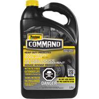 Liquide de refroidissement/antigel 50/50 sans nitrate robuste longue dur&eacute;e pour service lourd Command, 3,78 L, Cruche Seaboard Timber Mart