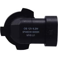 9145 Fog Light Bulb, LED, 65 W, White Seaboard Timber Mart