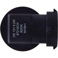 H8 Headlight Bulb, LED, 12.8 W/9 W, White Seaboard Timber Mart