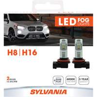 H8 Headlight Bulb, LED, 12.8 W/9 W, White Seaboard Timber Mart