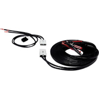 Pinces robustes enti&egrave;rement isol&eacute;es avec adaptateurs de borne lat&eacute;rale, 4 AWG, 500 A, C&acirc;ble 25' Seaboard Timber Mart