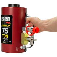 Heavy-Duty Hydraulic Cylinder, 6" Stroke, 75 Ton(s) Capacity, 10000 PSI Seaboard Timber Mart