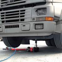 Cric &agrave; 2 &eacute;tapes, 33 tonnes/66 tonnes, Air comprim&eacute;/hydraulique Seaboard Timber Mart