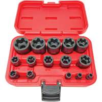 EP "Star" Plus Socket Set, 15 Pieces, 1/4"/3/8"/1/2" Drive Size Seaboard Timber Mart