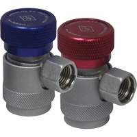 Coupleur rapide manuel R134a c&ocirc;t&eacute; haute pression avec verrouillage de s&eacute;curit&eacute; Seaboard Timber Mart