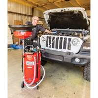 Drain pour liquides us&eacute;s & &eacute;vacuateur Seaboard Timber Mart