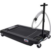 Drain d'huile portable en polypropyl&egrave;ne &agrave; profil bas Seaboard Timber Mart