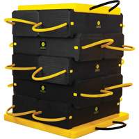 12-Piece CribLok Composite Cribbing System Kit Seaboard Timber Mart