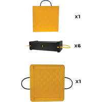 8-Piece CribLok Composite Cribbing System Kit Seaboard Timber Mart