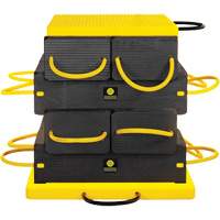 10-Piece CribLok Composite Cribbing System Kit Seaboard Timber Mart