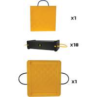 20-Piece CribLok Composite Cribbing System Kit Seaboard Timber Mart