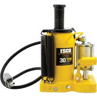 Pro Series  Bottle Jack, 30 tons, Air Hydraulic, 20" Raised Height Seaboard Timber Mart