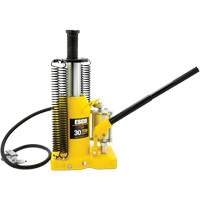 Pro Series  Bottle Jack, 30 tons, Air Hydraulic, 20" Raised Height Seaboard Timber Mart