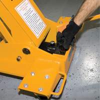 Yellow Jackit Transmission Jack, 2.2 Ton(s) Lifting Capacity Seaboard Timber Mart