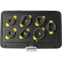 Threaded Leaf Spring Shackle Pin Remover & Installation Master Set, 7 Pieces, 1/2" Drive Size Seaboard Timber Mart