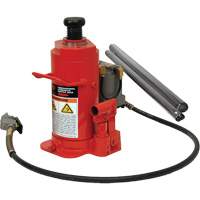 Cric-bouteille hydraulique de hauteur standard, 12 tonne(s), Air comprim&eacute;/hydraulique, 19-3/4" Hauteur &eacute;lev&eacute;e Seaboard Timber Mart