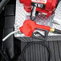 Pistolet de distribution automatique rouge pour essence Seaboard Timber Mart