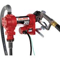 Pompe de transfert de carburant 12 V CC avec pistolet Seaboard Timber Mart