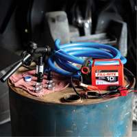 Pompe de transfert de carburant 12 V CC avec pistolet Seaboard Timber Mart