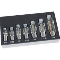 SAE Flare Nut Socket Set with Foam Tray, 7 Pieces, 3/8" Drive Size Seaboard Timber Mart