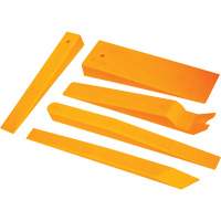 Jeu d'assortiment de 5 cales en nylon orange fluo Seaboard Timber Mart