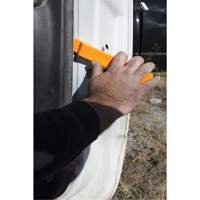 Jeu d'assortiment de 5 cales en nylon orange fluo Seaboard Timber Mart