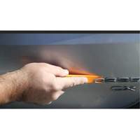 Jeu d'assortiment de 5 cales en nylon orange fluo Seaboard Timber Mart