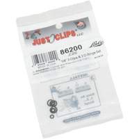 Jeu de clips et joints toriques de 1/4 po Seaboard Timber Mart