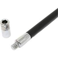 Extra Long Flex Driver with 1/4" Sq. x 1/4" Hex Adapter Seaboard Timber Mart