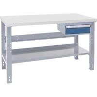 Industrial Duty Workbench, 72" W x 30" D x 34" H, 1000 lbs. Capacity Seaboard Timber Mart
