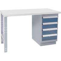 Industrial Duty Workbench, 30" W x 72" D x 34" H, 1000 lbs. Capacity Seaboard Timber Mart