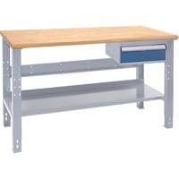 Industrial-Duty Workbench, 1000 lbs Cap., 72" W x 36" D, 34" H Seaboard Timber Mart