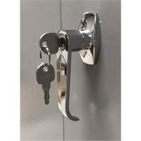 Storage Cabinet, Steel, 4 Shelves, 66" H x 30" W x 15" D, Grey Seaboard Timber Mart