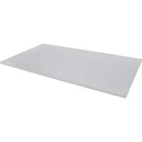 Replacement Shelf for Knocked Down Cabinet, 48" x 24", 300 lbs. Capacity, Steel, Grey Seaboard Timber Mart