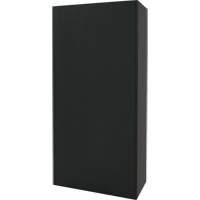 Armoire de rangement combin&eacute;e, 36" la x 18" p x 72" h, Noir Seaboard Timber Mart