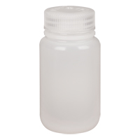 Wide-Mouth Bottles, Round, 4 oz., Plastic Seaboard Timber Mart