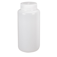 Wide-Mouth Bottles, Round, 8 oz., Plastic Seaboard Timber Mart