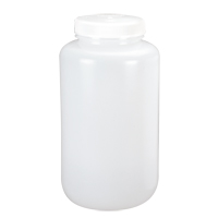 Wide-Mouth Bottles, Round, 1/2 gal., Plastic Seaboard Timber Mart