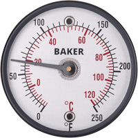Surface Thermometers, Contact, Analogue, 0-250°F (-20-120°C) Seaboard Timber Mart